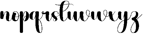 Besties Regular otf (400) Font LOWERCASE