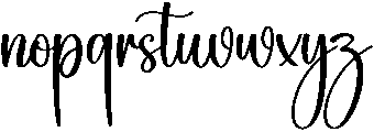 Besties Regular otf (400) Font LOWERCASE