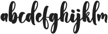 Besties Regular ttf (400) Font LOWERCASE