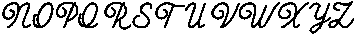 Bestilo Script otf (400) Font UPPERCASE