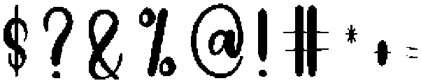 Bestina Regular otf (400) Font OTHER CHARS