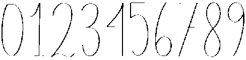 Bestline Regular otf (400) Font OTHER CHARS