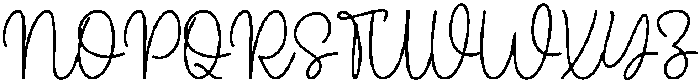 Bestone Regular otf (400) Font UPPERCASE