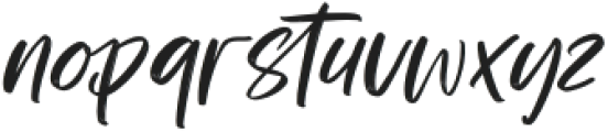 Bestovy Wisher otf (400) Font LOWERCASE
