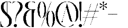 Bestsky otf (400) Font OTHER CHARS