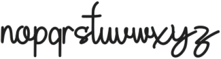 Besttiya otf (400) Font LOWERCASE