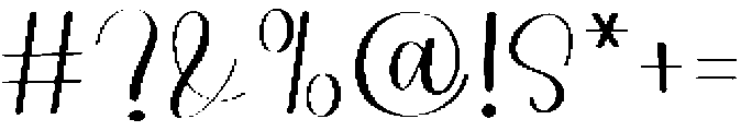 Bestwood Regular otf (400) Font OTHER CHARS