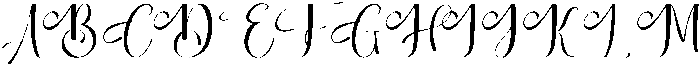 Bestwood Regular otf (400) Font UPPERCASE