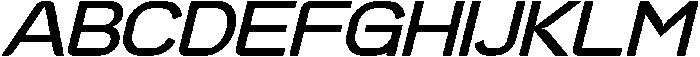 Betafind Italic otf (400) Font UPPERCASE