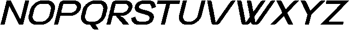 Betafind Italic otf (400) Font UPPERCASE