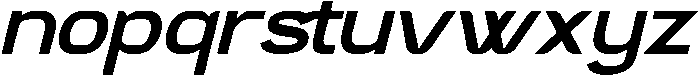 Betafind Italic otf (400) Font LOWERCASE
