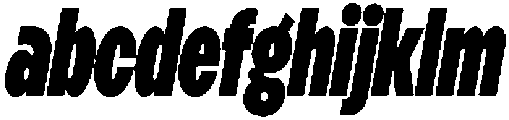 Betamax Black Condensed Italic otf (900) FONT