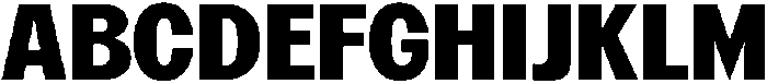 Betamax Bold otf (700) Font UPPERCASE