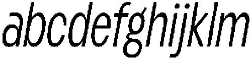 Betamax Light Condensed Italic otf (300) FONT