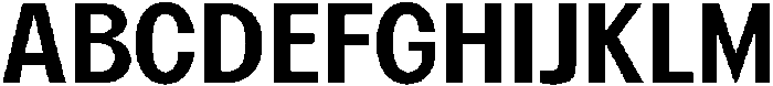 Betamax Regular otf (400) Font UPPERCASE