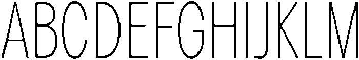 Betamax Regular ttf (400) Font UPPERCASE
