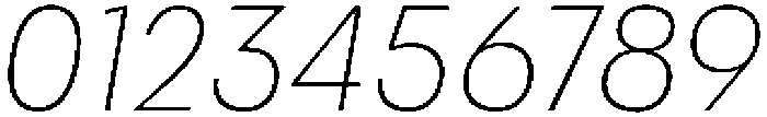 Betamax Thin Italic otf (100) Font OTHER CHARS