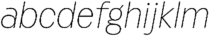 Betamax Thin Italic otf (100) FONT
