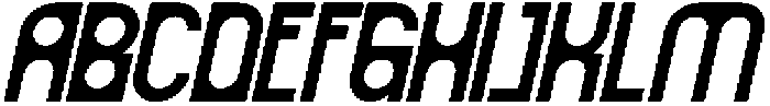 Betgal Oblique otf (400) Font UPPERCASE
