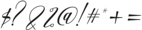 Bethany Italic Regular ttf (400) Font OTHER CHARS