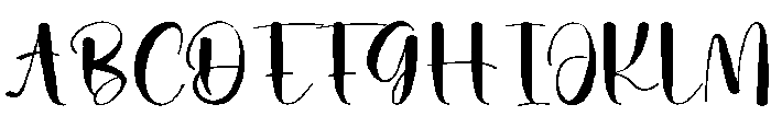 Bethany Radiant Regular otf (400) Font UPPERCASE