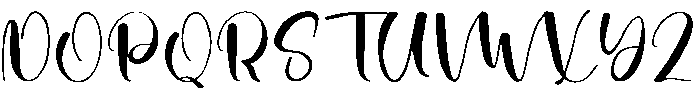 Bethany Radiant Regular otf (400) Font UPPERCASE