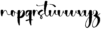 Bethany Radiant Regular otf (400) Font LOWERCASE