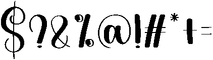Bethany Regular otf (400) Font OTHER CHARS