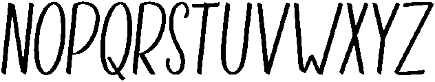 Bethany otf (400) Font UPPERCASE