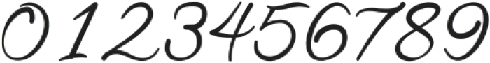 BethiaDastin-Italic otf (400) Font OTHER CHARS