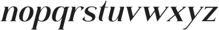 Bethland Italic otf (400) Font LOWERCASE