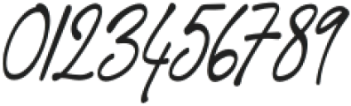 Bethoughter Script otf (400) Font OTHER CHARS