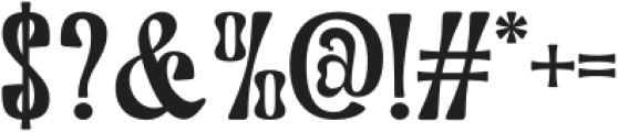 Bethying-Regular otf (400) Font OTHER CHARS