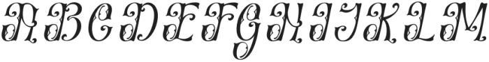 Betonila Italic otf (400) Font UPPERCASE