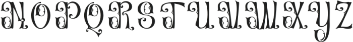 Betonila Regular otf (400) Font UPPERCASE