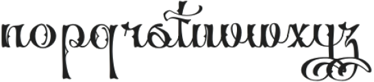 Betonila Regular otf (400) Font LOWERCASE