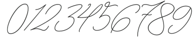 Betriciya Signature Italic Regular otf (400) Font OTHER CHARS