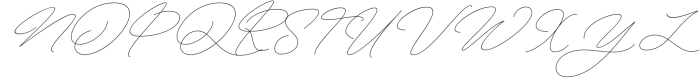 Betriciya Signature Italic Regular otf (400) Font UPPERCASE