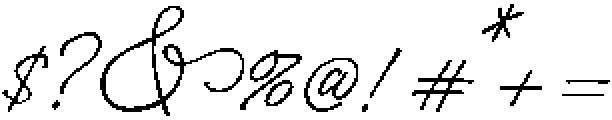 Betris & Daniel Regular otf (400) Font OTHER CHARS