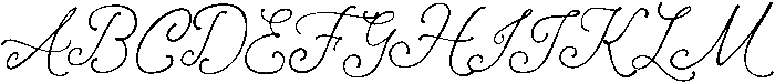 Betris & Daniel Regular otf (400) Font UPPERCASE