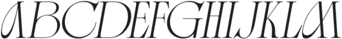 Betro Vogue Italic otf (400) Font UPPERCASE