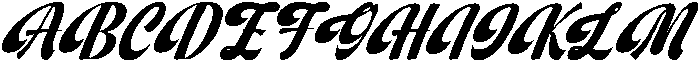 Bettary Mintare Italic Italic otf (400) Font UPPERCASE