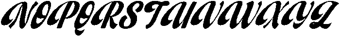 Bettary Mintare Italic Italic otf (400) Font UPPERCASE