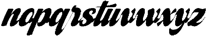 Bettary Mintare Italic Italic otf (400) Font LOWERCASE