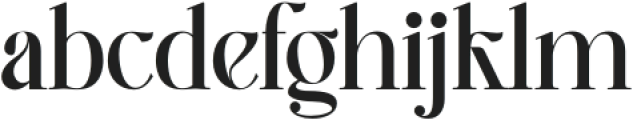 Better Authentic otf (400) Font LOWERCASE