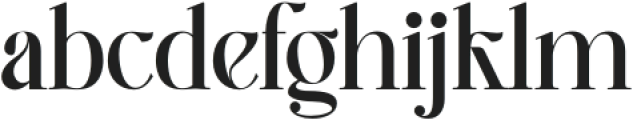 Better Authentic ttf (400) Font LOWERCASE