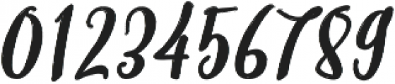 Better Brush Italic ttf (400) Font OTHER CHARS
