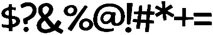 Better Humans otf (400) Font OTHER CHARS