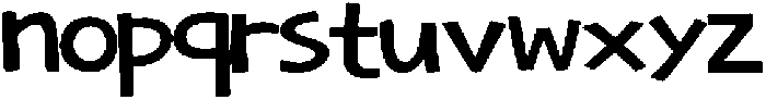 Better Humans otf (400) Font LOWERCASE