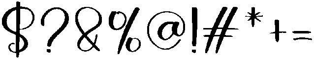 Better Regular otf (400) Font OTHER CHARS